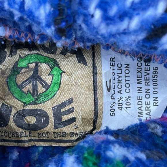 BAJA JOE Kids Jacket Hoodie Warm Winter Mexican Sweatshirt Size S kid - Picture 3 of 6